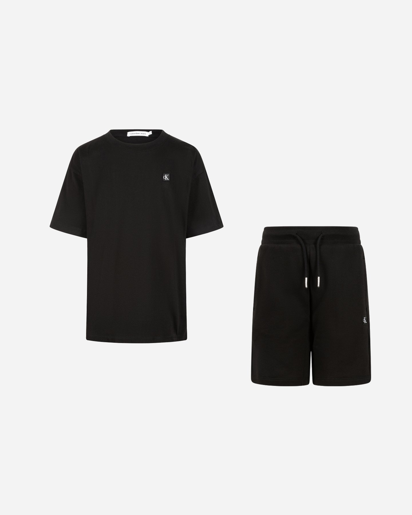 Completo CALVIN KLEIN JEANS MONO MINI BADGE TOTAL JR - Nero - 0 | Cisalfa Sport